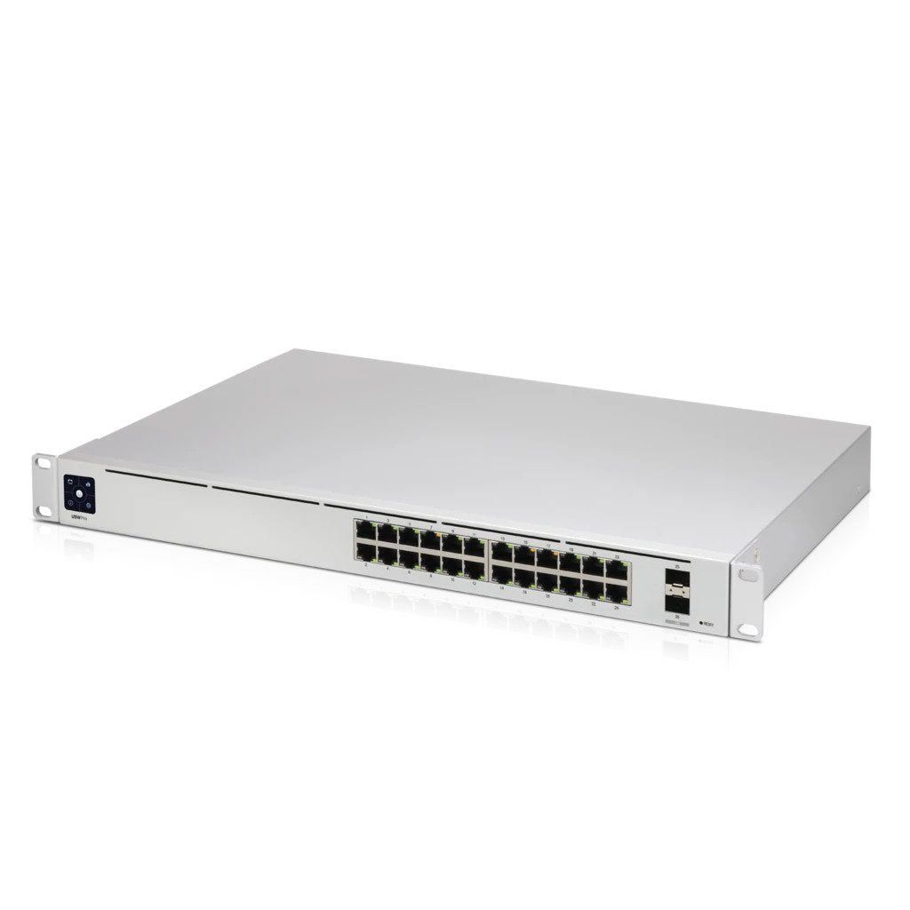 Ubiquiti UniFi 24-port Switch with (24) Gigabit RJ45 Ports and (2) 10G SFP+ Ports. Powerful Second-generation UniFi Switching, Ubiquiti UniFi 24-port Switch with (24) Gigabit RJ45 Ports and (2) 10G SFP+ Ports. Powerful Second-generation UniFi Switching,
